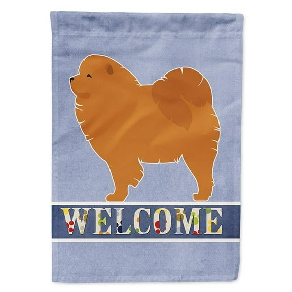 Chow Chow Welcome Flag Canvas House Size