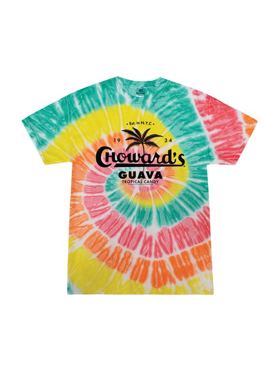 Choward's® Guava Tropical Tie-Dye Tee - Vintage Candy Unisex Graphic T-Shirt