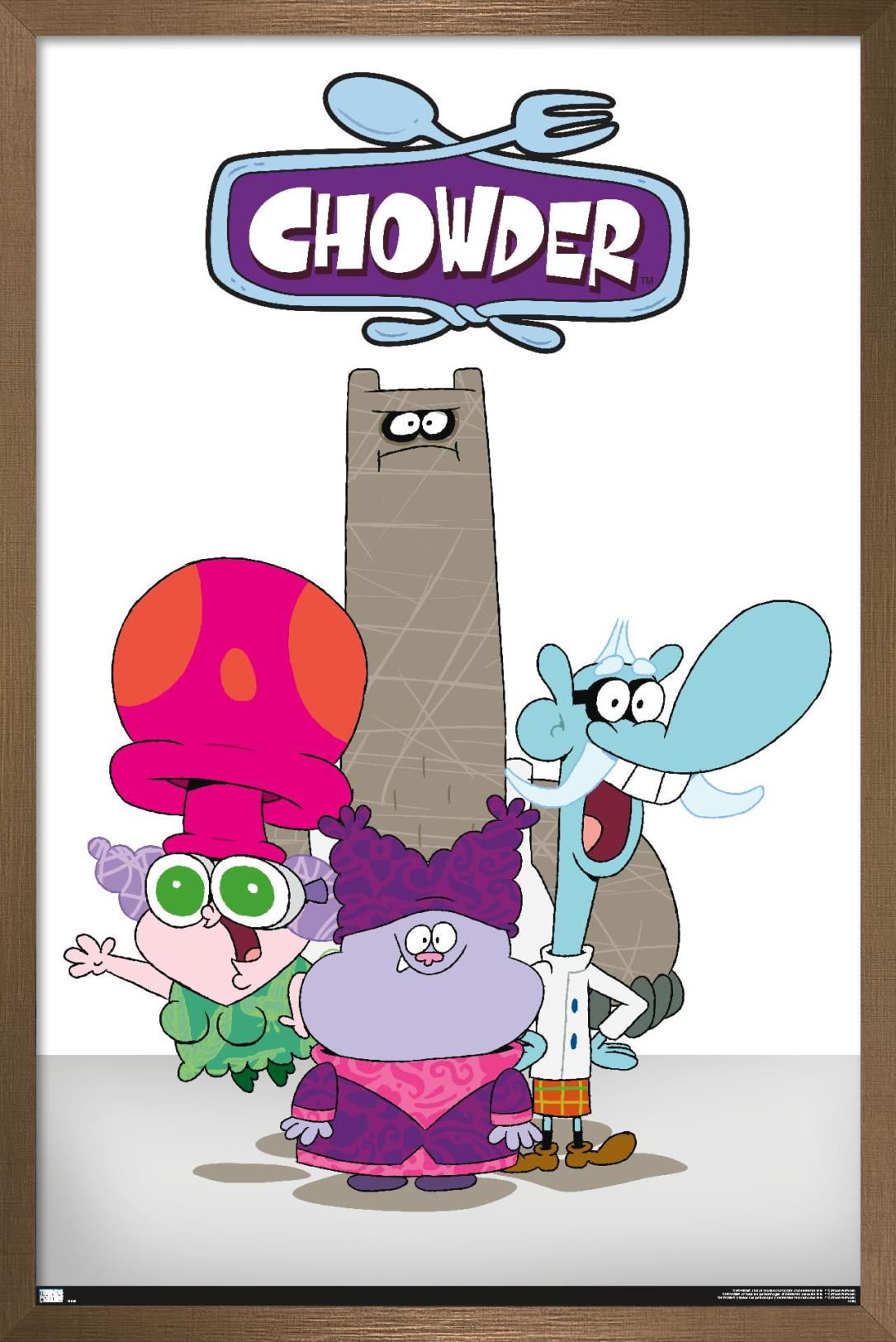 Chowder - Group Wall Poster, 22.375" x 34", Framed