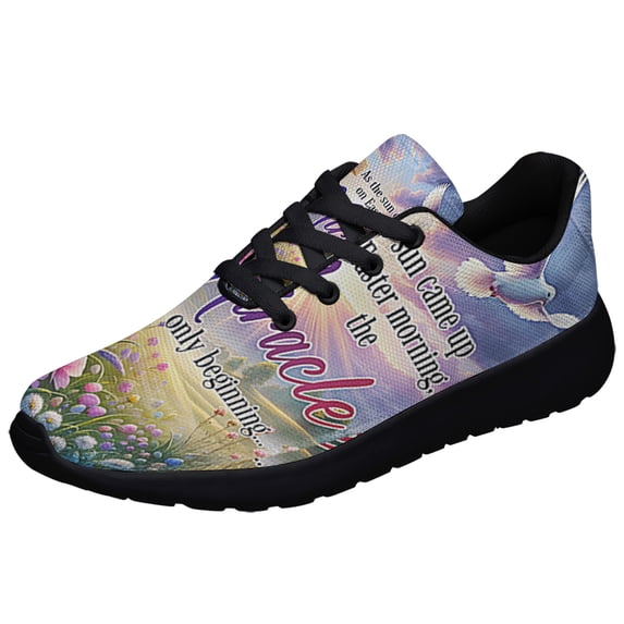 ChriStan Cross EaStr As The Sun Came Up On EaStr Morning Shoes Sneakers Black Size 6