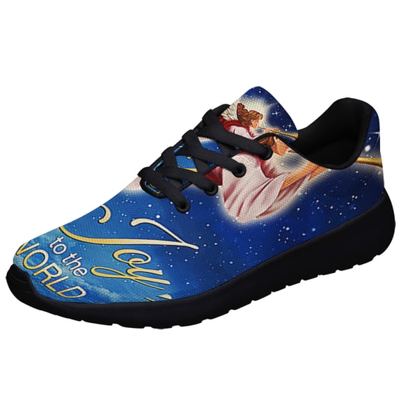 ChriStas Angel Joy To The World Shoes Sneakers Black Size 12