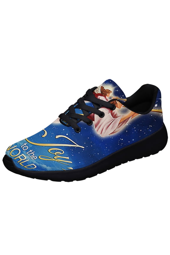 ChriStas Angel Joy To The World Shoes Sneakers Black Size 13