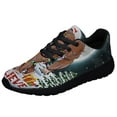 thumbnail image 1 of ChriStas Bigfoot Believe Shoes Sneakers Black Size 9, 1 of 7