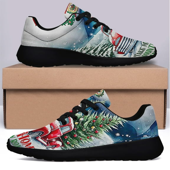 ChriStas Take Me Home Country Roads WeStVirginia Shoes Sneakers Black Size 8