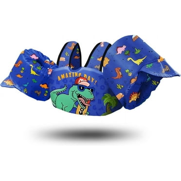 Chriffer Kids Swim Vest Life Jacket 33-55 Pounds, Toddler Floaties for 3-7 Years Old