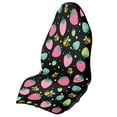 thumbnail image 1 of Chririnla 1 Pack Car Seat Towel Cover, Terry Cloth Car Seat Cover Easy Install, Compatible with Van Truck Car Interior, Waterproof Quick Dry Microfiber Cover (Strawberry Bee), 1 of 7