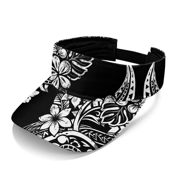 Chririnla Abstract Tropical Adjustable Sun Visor Cap for Outdoor Activities Travel, Breathable Lightweight Sun Visor Hat