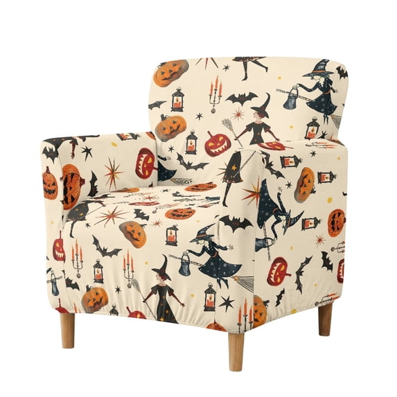 Chririnla All Inclusive Armchair Cover for Living Room, Anti-Slip Sofa ...