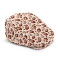 thumbnail image 1 of Chririnla Autumn Men Forward Flat Cap Featuring Rugby Pumpkin, Polyester Fabric All-Season Retro Hat for Driving Travel and Daily Outdoor, 1 of 4