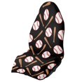 thumbnail image 1 of Chririnla Baseball Bat Pattern Sports Car Towel Seat Cushion Cover Universal Car Seat Towel Cover, Sweating Machine Washable Terry Cloth Car Seat Cover Fit for Trucks Cars SUVs, 1 of 7