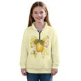 thumbnail image 1 of Chririnla Bow Tie Lemon Kids House Sweatshirt Quarter Zip Up Pullover Sweatshirts Cozy Comfy Casual for Home Wear Size 13-14, 1 of 7