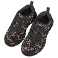thumbnail image 1 of Chririnla Boys Girls Halloween Shoes Bat Moon Star Walking Shoes Size 13 Mesh Sneaker Adjustable Strap Athletic Running Sport Shoe Lightweight, 1 of 7