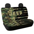 thumbnail image 1 of Chririnla Camouflage Rear Bench Seat Covers, 2 Pack Stretch Dirt and Scratch Proof Covers for SUV Truck and Automotive Interior, 1 of 4