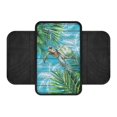 thumbnail image 1 of Chririnla Car Center Console Cushion Pad Sea Turtle Tropical Print Soft Auto Center Console Cover SUV, with Pockets Car Arm Rest Covers, 1 of 6