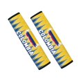thumbnail image 1 of Chririnla Car Seat Belt Covers Skin-Friendly Polyester Fabric, Compatible with, Suitable for Sedan, Colombia Flag Theme, 1 of 8
