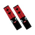 thumbnail image 1 of Chririnla Car Seat Belt Pads Breathable Polyester, Compatible with, Suitable for Vans, Cute Cartoon Face Design, 1 of 8