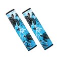 thumbnail image 1 of Chririnla Car Seat Belt Pads Skin-Friendly Polyester, Compatible with, Suitable for Sedan, Sea Life Pattern, 1 of 7