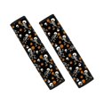 thumbnail image 1 of Chririnla Car Seat Belt Pads Waterproof Composite SBR, Compatible with, Suitable for Van, Skeleton Basketball Print, 1 of 8