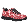 thumbnail image 1 of Chririnla Christmas Santa Claus Sneakers for Boys Girls Athletic Running Shoes Slip on Walking Flats Preppy Shoe for Kids Xmas Shoes Size 1.5, 1 of 7