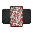 thumbnail image 1 of Chririnla Comfort Auto Armrest Cover Pad for Most Vehicles, Stretch Armrest Cover Cushion Polyester Fabric Auto Armrest Pad Horse Rose Derby Pattern, 1 of 6