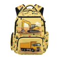 thumbnail image 1 of Chririnla Construction Vehicle Print Breathable Padded Shoulder Bookbag with Large Capacity Lightweight School Bag, Multi-Pockets 17-inch Boys Backpack for Middle School College, 1 of 10