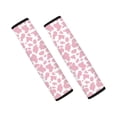 thumbnail image 1 of Chririnla Cow Print Pattern Car Seat Belt Pads Easy Install Thick Seat Belt Shoulder Pad, Quick Install Soft Compatible with SUV Auto Truck, 1 of 8