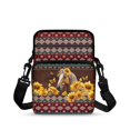 thumbnail image 1 of Chririnla Crossbody Purse for Running, Lightweight 2 Layer Crossbody Bags for Women Southwestern Style Horse & Sunflower Print Crossbody Messenger Wallet, 1 of 7