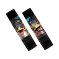 thumbnail image 1 of Chririnla Frog Road Trip Car Seat Belt Pads Magic Tape Seat Belt Shoulder Pad Non-Slip Polyester Compatible with Most Car Sedan SUV Auto, 1 of 8