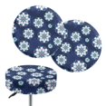 thumbnail image 1 of Chririnla Geometric Floral Mandala Pattern Stool Slipcover, Washable Bar Stool Seat Covers Elastic Polyester Round Bar Chair Seat Cover for Kitchen, 1 of 6