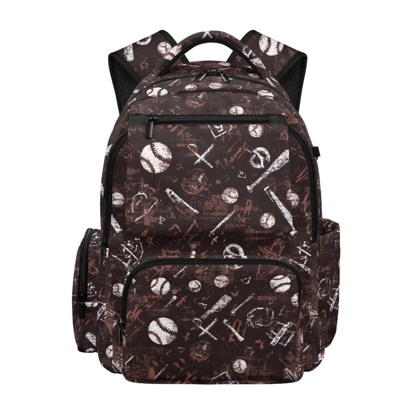 Chririnla Golf Black Camo Printed Teen Boys Bookbags Kids Backpacks ...