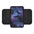 thumbnail image 1 of Chririnla Halloween Car Center Console Cover Galaxy Bat Spider Web, Non-Fading Anti-Scratch Armrest Cover Compatible with Most Cars and Trucks, 1 of 5