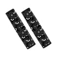 thumbnail image 1 of Chririnla Halloween Spider Bat Seat Belt Pad Magic Tape Quick Install Car Seat Belt Covers Easy to Wash Universal Compatible with SUV Truck, 1 of 8