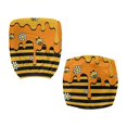 thumbnail image 1 of Chririnla Honey Bee Daisy 2 Pack Set Computer Chair Cover for High Back Chairs, Washable Stretchable Polyester Office Chair Covers, 1 of 8