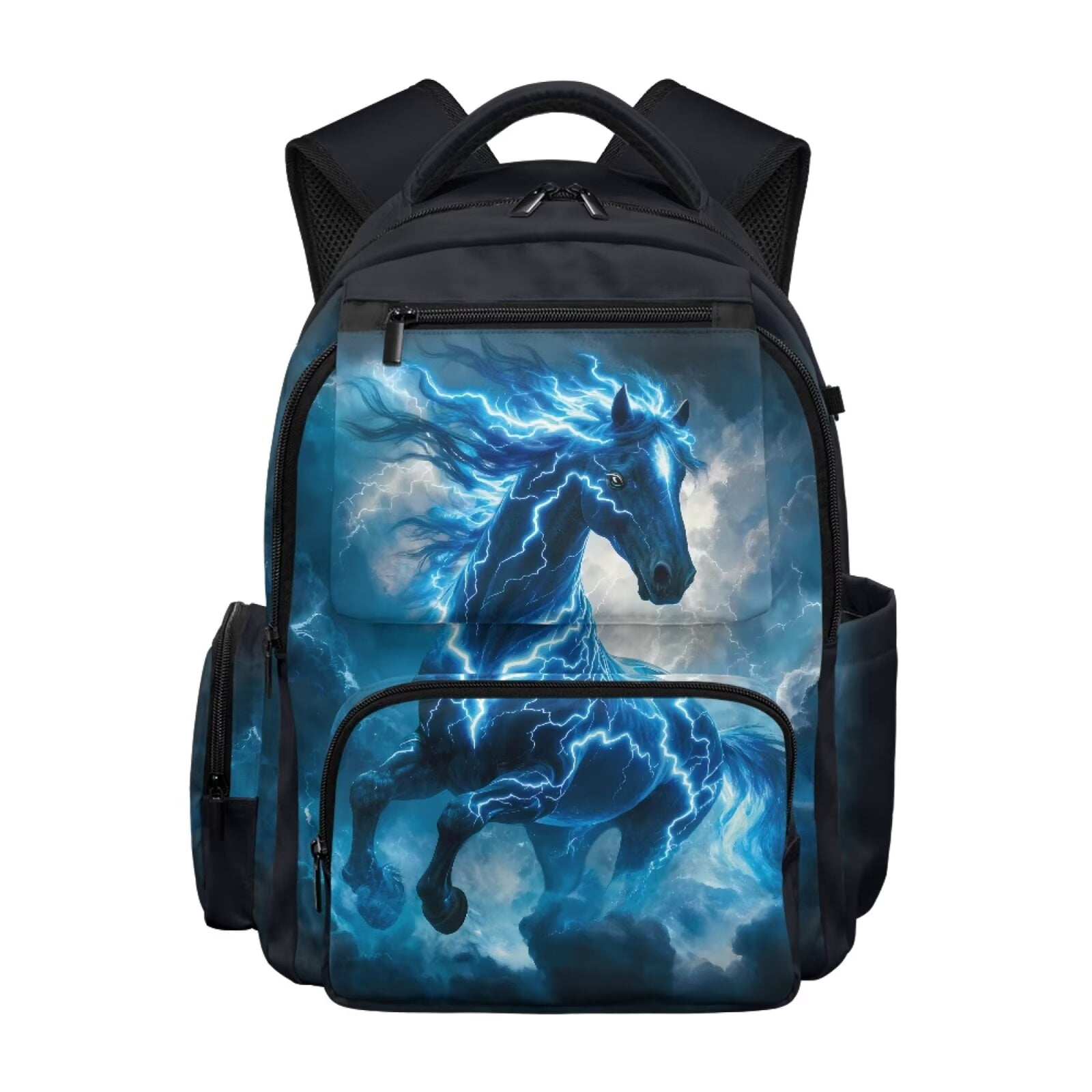 Chririnla Horse Lightning Print Kids School Backpack Fashion High ...