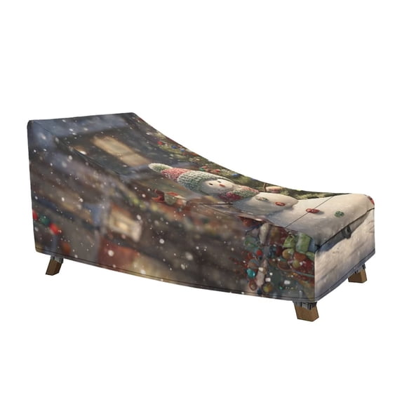Chririnla Hunting Camo Green Patio Lounge Chaise Cover Heavy Duty ...