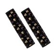 thumbnail image 1 of Chririnla Iris Floral Print Car Seat Belt Pads Cover Magic Tape Design Seat Belt Shoulder Pad Comfortable Driving Polyester Compatible with Sedan SUV, 1 of 8