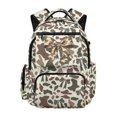 thumbnail image 1 of Chririnla Kawaii 17 Inch School Backpack with Camo Bow Pattern, Durable Multi Pocket Daypack for Daily Casual School Use, 1 of 10