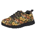 thumbnail image 1 of Chririnla Kids Lace Up Sneakers Boys Girls Tropical Shoes Mushroom Sunflower Sneakers Size 10.5 Lightweight Breathable Lace up Comfort Walking Athletic Running Hiking Sneakers, 1 of 7