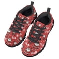 thumbnail image 1 of Chririnla Kids Xmas Shoes for Boys Size 4 Happy Santa Claus Sneakers Girls Mesh Walking Shoes Casual Lace up Comfort Athletic Running Shoe, 1 of 7