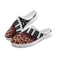 Leopard Pattern Casual Slip-On Round Toe Outdoor Shoes For Women, Combo Design, S | ChicGrl main image 1