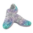thumbnail image 1 of Chririnla Mermaid Scales Trekking Outdoor Sneaker, Lace up Lightweight Mesh Running Shoes for Jogging and Gym, 1 of 11