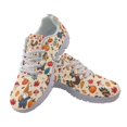 thumbnail image 1 of Chririnla Mesh Running Shoes for Jogging, Lace-up Soft Sports Tennis Shoes for Men, Pumpkin, 1 of 11