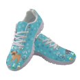 thumbnail image 1 of Chririnla Mesh Running Shoes for Walking, Breathable Lace up Sneakers for Women and Men, Veterinary Pug Print, 1 of 11