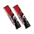 thumbnail image 1 of Chririnla Mexico Flag Eagle Print Seat Belt Pad 2 Pack, Seat Belt Shoulder Strap Covers Polyester Soft Magic Tape for Cars Vans Sedan, 1 of 8