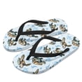 thumbnail image 1 of Chririnla Ocean Sea Turtles Print Flip Flop Sandal Chrer Shoes - Beach Slides Slip-on Quick Dry Thong FlipFlops Sandals for Boys (11-12 Little Kids) Size 11, 1 of 7
