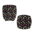 thumbnail image 1 of Chririnla Office Chair Slipcover Christmas Lights Pattern with Easy to Remove Scratch Resistant Computer Chair Protector for Boss Chair, 2 Piece Office Chair Covers, 1 of 8