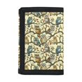 thumbnail image 1 of Chririnla Owl Lightweight Kids Trifold Wallet, Polyester Children's Wallet Zipper Trifold Boys Wallets for School Sports, 1 of 6