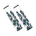 thumbnail image 1 of Chririnla Peacock Feather Print Seat Belt Shoulder Pad Waterproof Non-Slip Seat Belt Pad, Reduce Friction Premium Soft Compatible with SUV Car Truck, 1 of 8