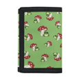thumbnail image 1 of Chririnla Polyester Fabric Children's Wallet with Magic Sticker Closure, Youth Trifold Pouch for Outdoor and Daily Use, 1 of 7