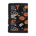 thumbnail image 1 of Chririnla Polyester Fabric Children's Wallet with Zipper Closure Lightweight Kids Trifold Wallet for School, Basketball Space Children Wallets, 1 of 7